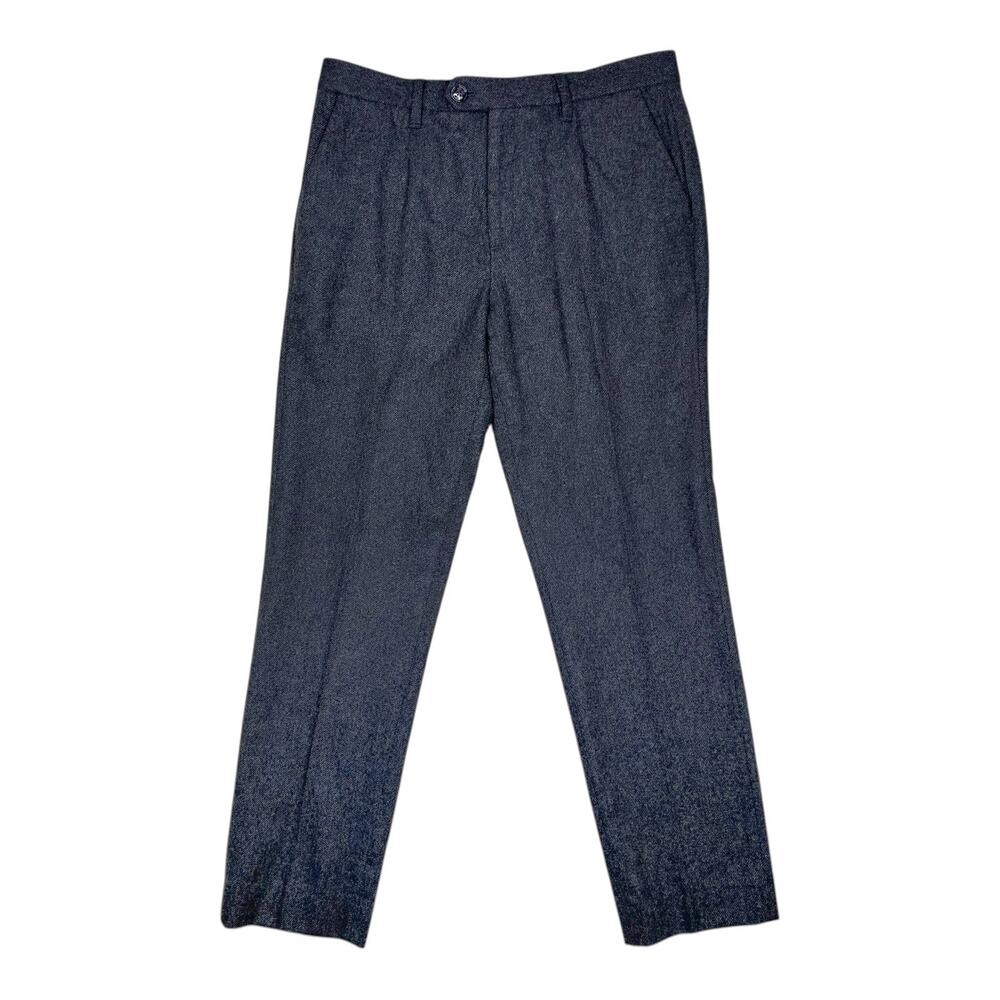 Ted Baker Wool Blend Dark Gray Slacks Pants Men's Size 34 regular